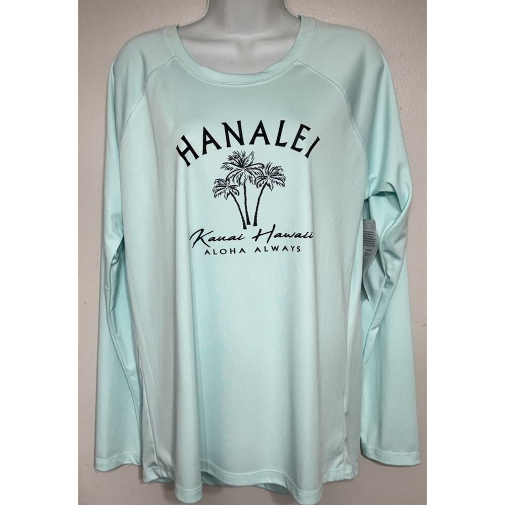 Altered Latitudes Hawaii Women’s Large Long Sleeve UPF 50+ Performance Shirt NEW